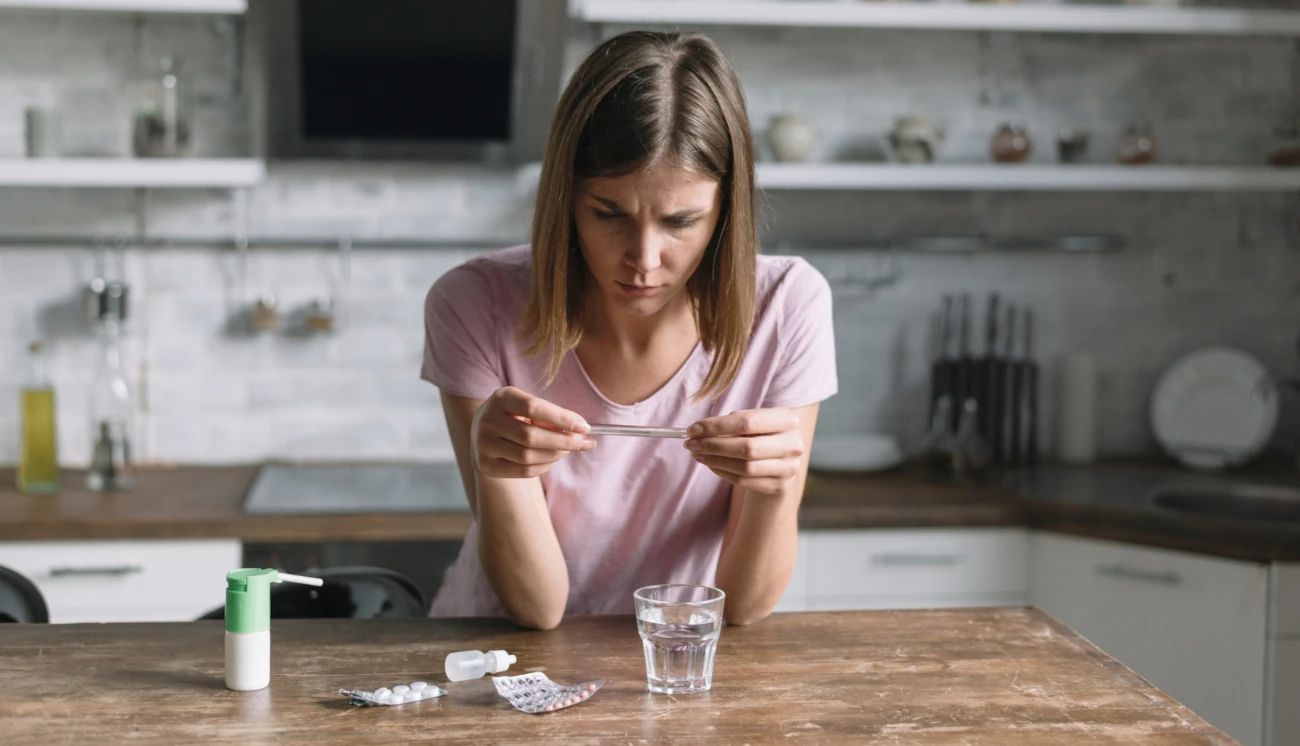 Woman managing IBS and IBD symptoms with functional gut health care